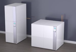 Öljykondenssikattila ja käyttövesivaraaja yhdessä