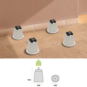 SP-510 parvekelattiateline ilmalämpöpumpun ulkoyksikölle