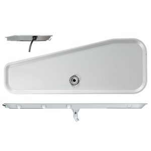 Pancake 2 Eco tippa-allas, -30°C, 2-portainen 805x310x27mm, 89W