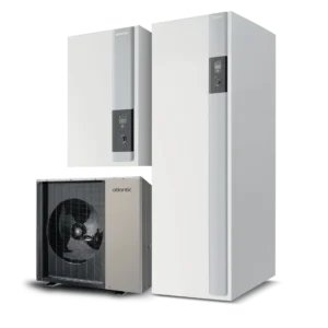 ilma-vesilämpöpumppu säästää lämmityskuluissa ja tuottaa tarpeeksi lämmintä käyttövettä koko perheelle