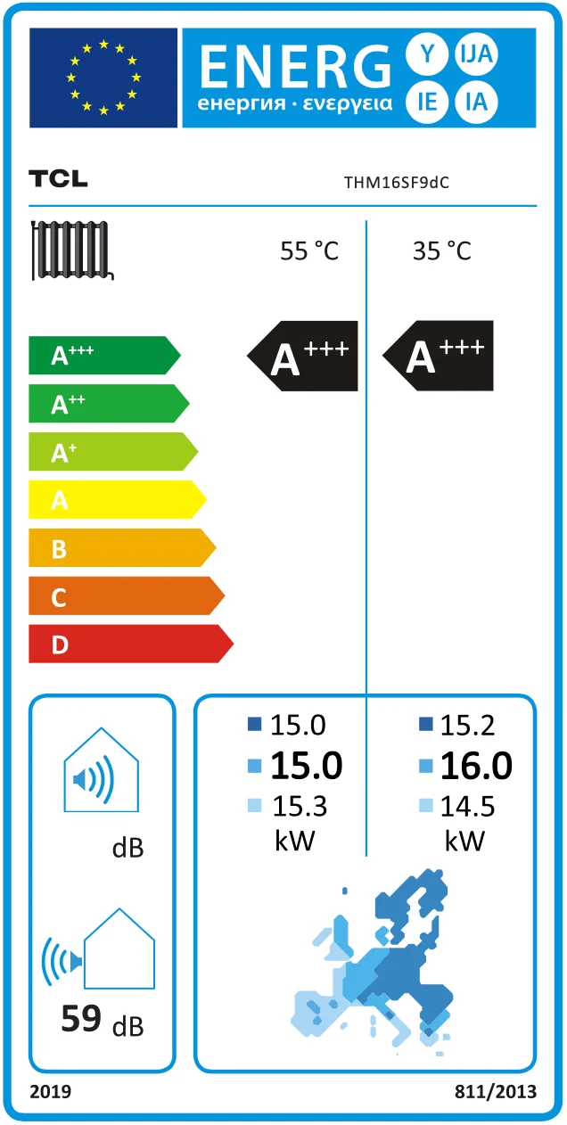 TCL Tri-Thermal Ultra AI R290 16 kW + 9 kW ilmavesilämpöpumppu - Image 4
